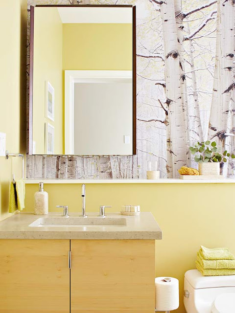 Yellow Bathroom Color Scheme