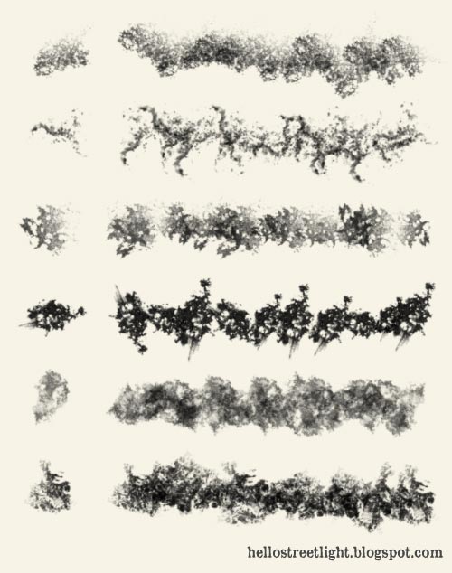 Free Dirty Metal Texture Brushes