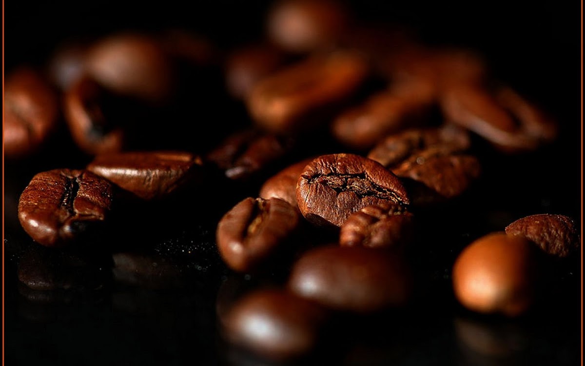 Coffee Beans Widescreen HD Wallpaper 3