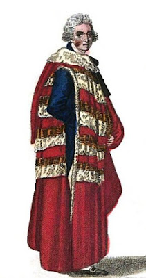 A duke from A book explaining the ranks and dignitaries of British Society (1809)