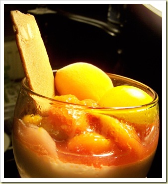 verrine compote été 2