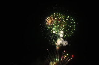 Fuochi d'artificio in onore di Sant'Eustachio a Campo di Giove (2016)