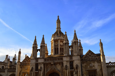 King's College, Cambridge, University, day trip, day out, visit, UK, tourism, architecture, building, spires 