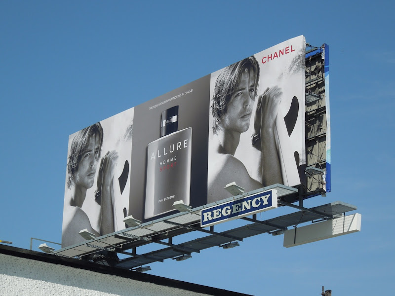 Allure Homme Sport Chanel billboard