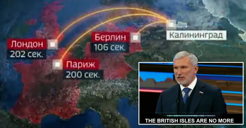 Russian TV Warns Britain Can Be 'Drowned In Radioactive Tsunami’ By Single Nuclear Sub Strike
