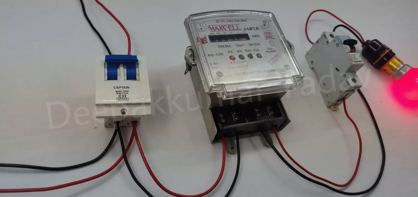 How To Install Electric Sub Meter Wiring Connection Of Submeter Use Of Submeter In Hindi
