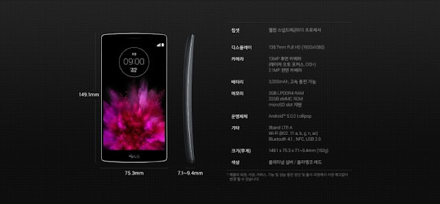 LG G FLEX 2  siêu phẩm màn hình cong đặt biệt của LG