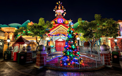 Pinito de navidad con luces de colores