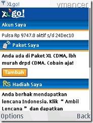 xl go - akun saya