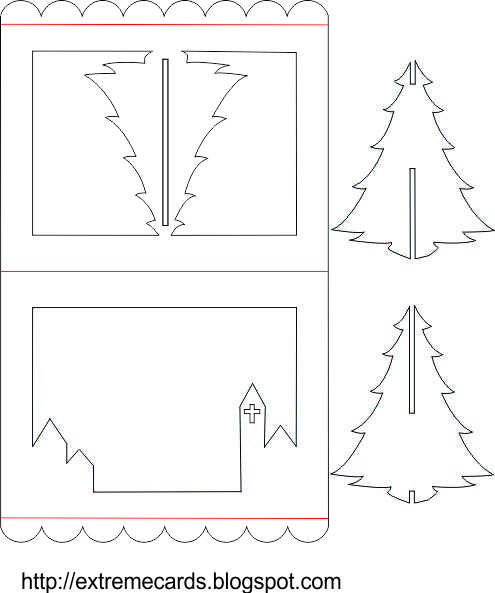 Download 3d Christmas Tree Pop Up Card Tutorial