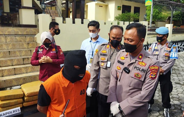 Mantap, 28 Kg Ganja Kering Berhasil Diamankan KSKP Bakauheni