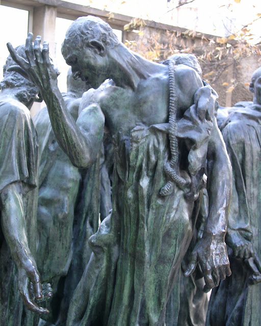 Les Bourgeois de Calais, The Burghers of Calais by Auguste Rodin, Rodin Museum, Paris