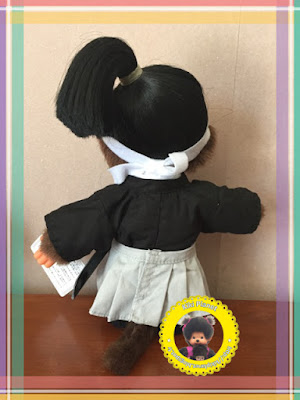 monchhichi kimono samouraï queue de cheval unboxing new