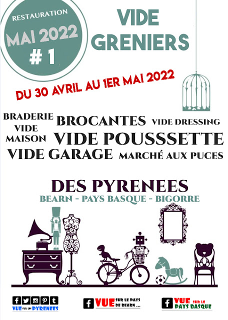 Vide Greniers #1 Mai des Pyrénées 2022