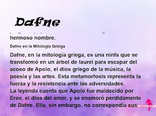 significado del nombre Dafne