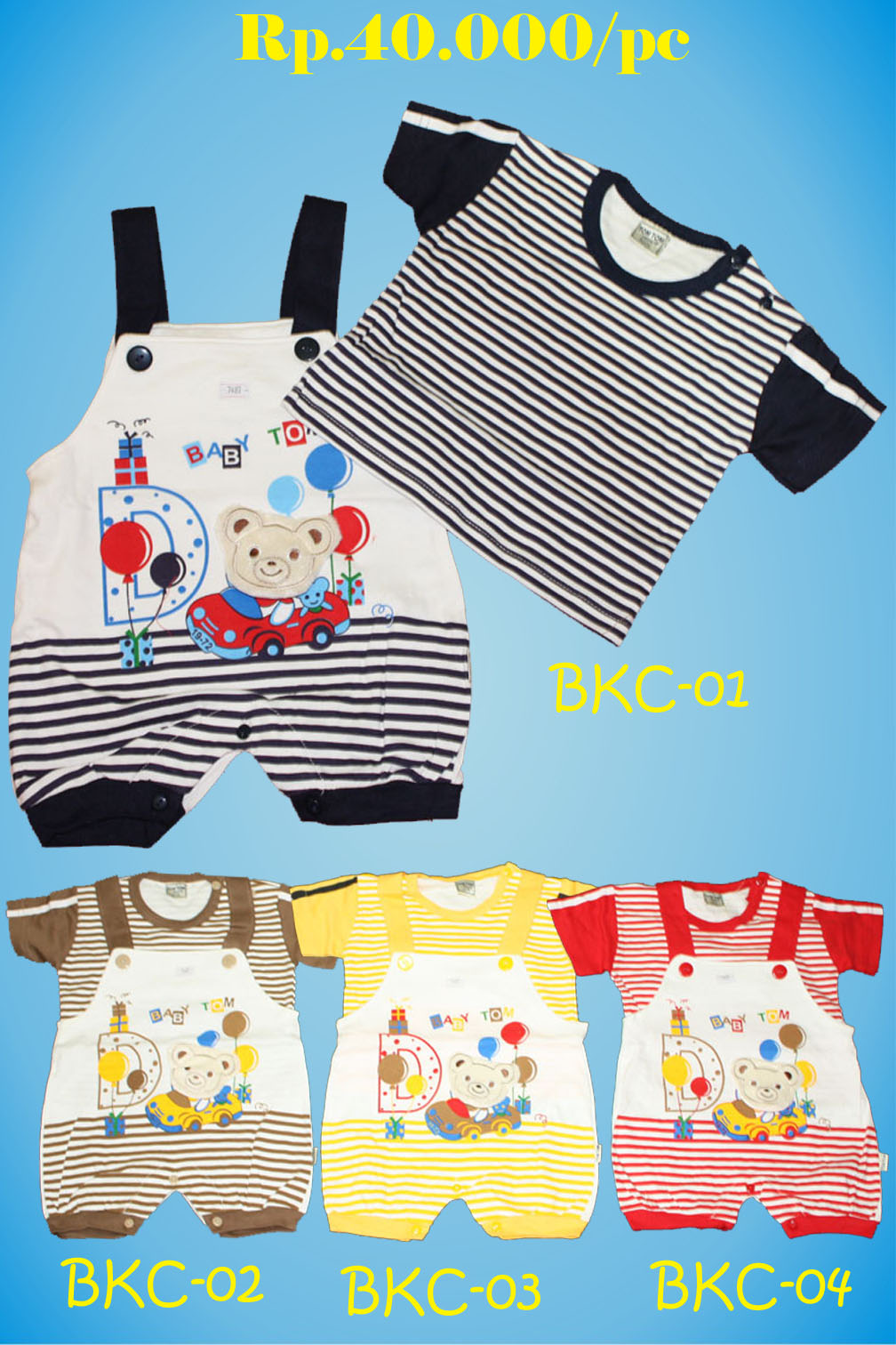  TokoBajuBaby07 BAJU  BAYI  LUCU MURAH BERKUALITAS 