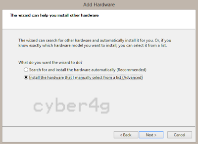 Cara Install Microsoft Loopback Adapter Pada Windows