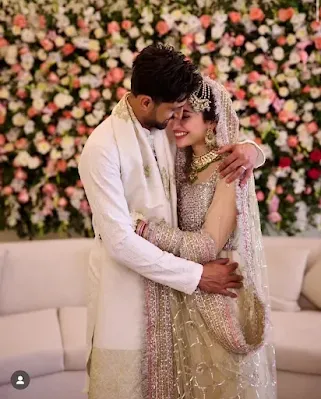 Sana Javed and Shoaib Malik