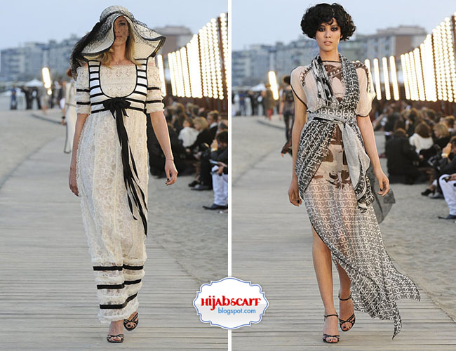 Runway Invasion : Nautical - Hijab Scarf