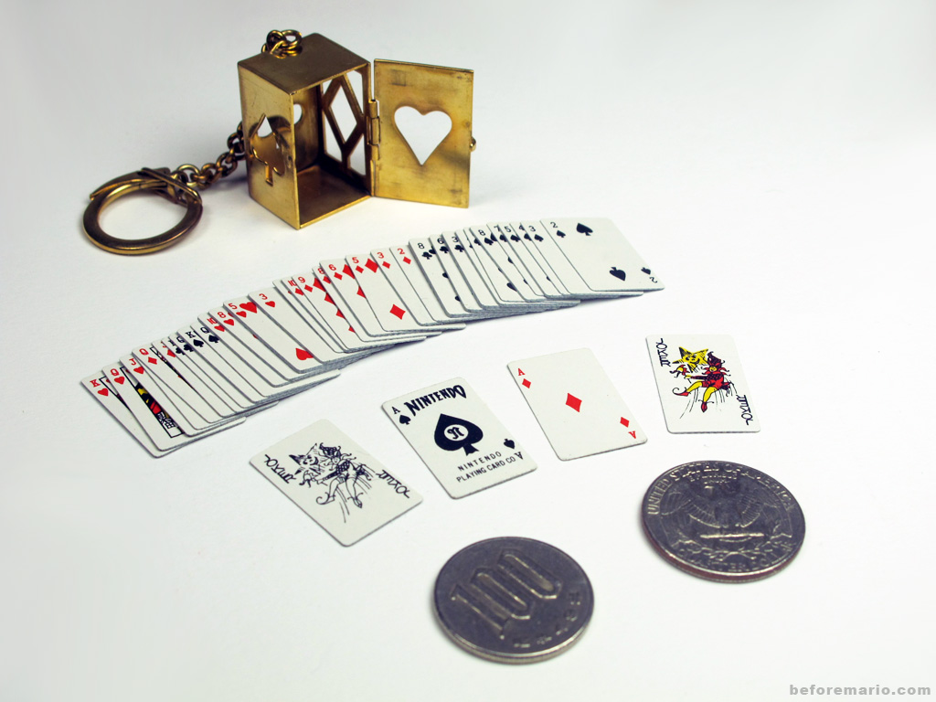 beforemario: Nintendo Trump and Hanafuda cards key-rings ...