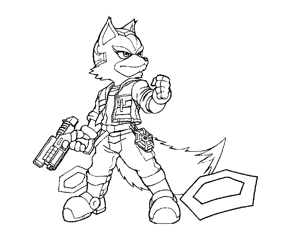 #2-top-star-fox-zero-printable-coloring-pages by yumi