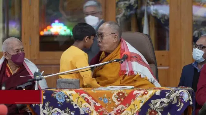 Dalai Lama Caught Kissing Young Boy and Telling Him to ‘Suck My Tongue’