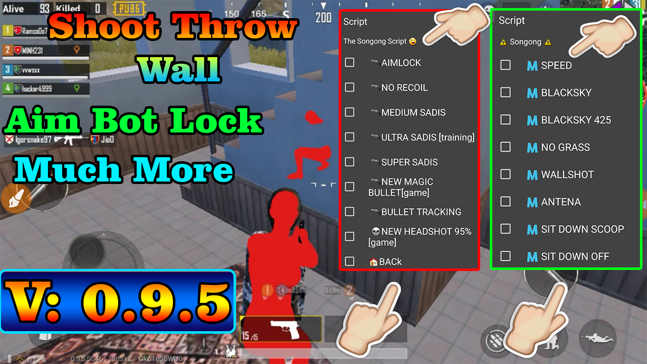 Pubg Mobile Hack Latest 100 Anti Banned Script Cheat Hack Pubg - pubg hack latest 100 anti banned script cheat hack pubg mobile 0 9 5 aimbot headshot no recoil wallhack antenna no root mobile trick