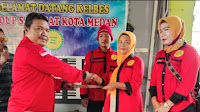 PAC SKM Percut Sei Tuan Terima Mandat dan Beri Santunan Pada Anak Yatim Piatu