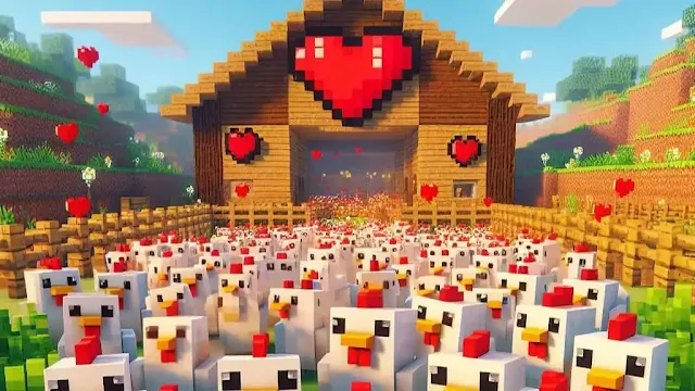 Minecraft Backyard Chicken Farming
