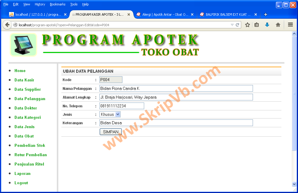 Skripsi Sistem Informasi Apotek