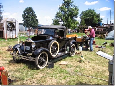 IMG_7967 1928 Ford Model A Pickup at Antique Powerland in Brooks, Oregon on August 4, 2007