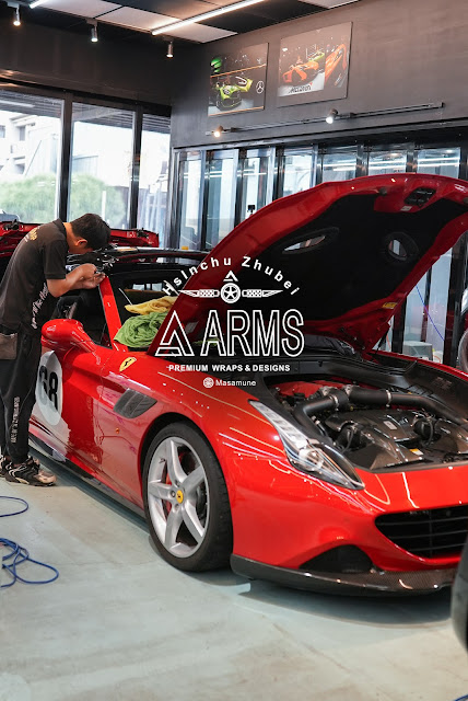 ARMS 亞墨斯 車體覆膜&藝術規劃 ARMS Premium WRAPS & Designs Hsinchu