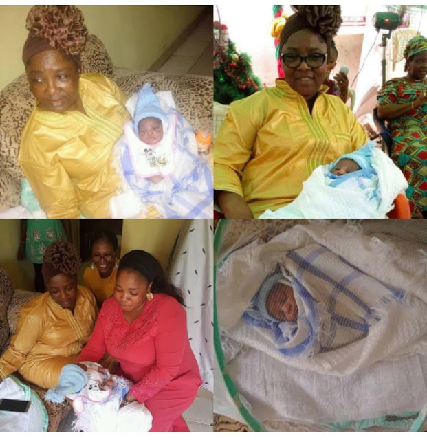 Tinubu first daughter gives birth to a baby boy through surrogacy after years of barrenness