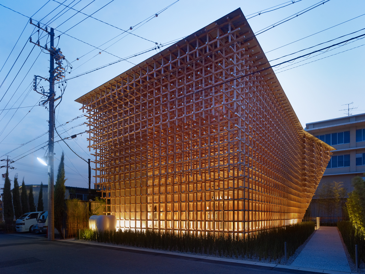Prostho Museum Research Centre by Kengo Kuma
