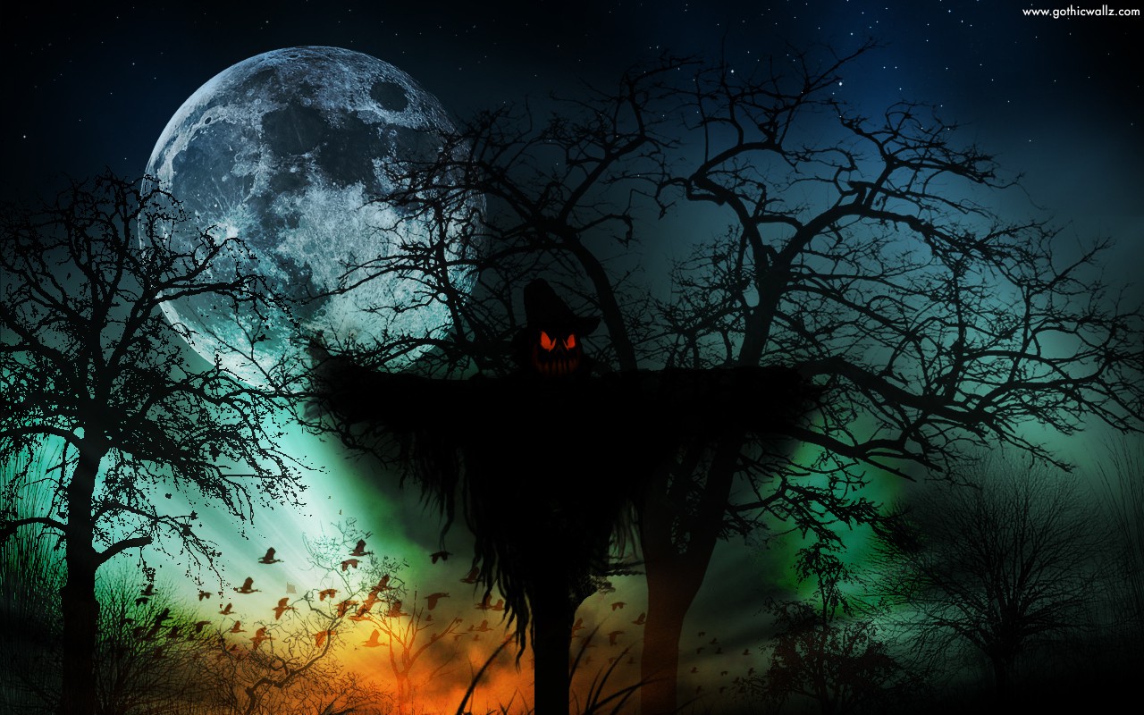 Dark Scarecrow | Dark Gothic Wallpaper Download