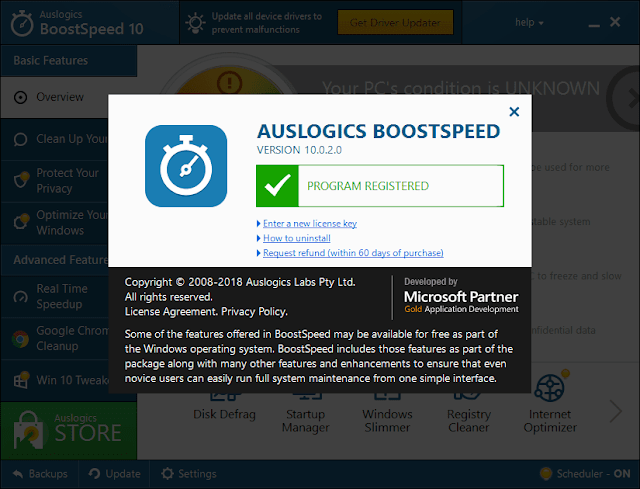Auslogics BoostSpeed 10.0.2.0 Crack