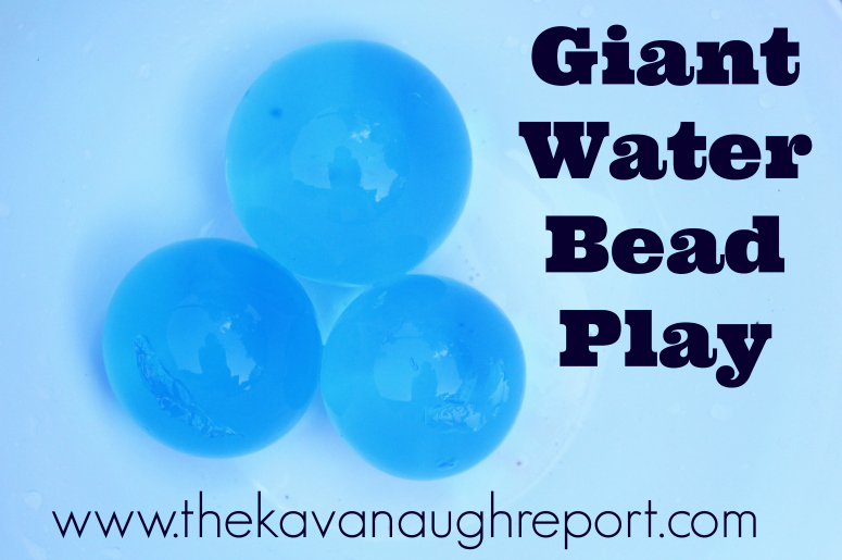 Giant Water Bead Play for Toddlers