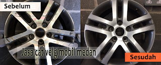 cat velg mobil medan