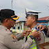 Kapolres Pelabuhan Belawan Pimpin Apel Pasukan Ops Keselamatan Patuh Toba 2023
