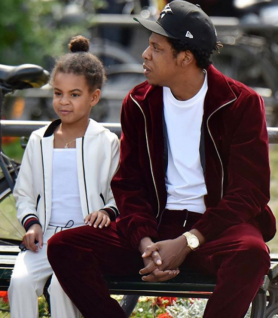 Jay Z enjoys a day at the park with Blue Ivy in Berlin (photos)