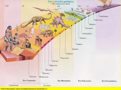 Resultado de imagen de linea del tiempo geologico