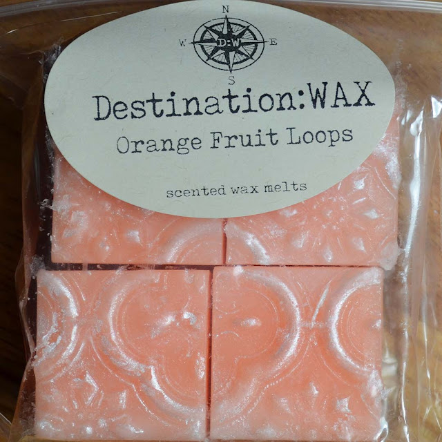 orange fruit loops wax melt