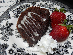 Died & Went to Heaven Chocolate Bundt Cake -- Ms. Toody Goo Shoes