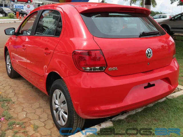 Volkswagen Gol G6 Trend vermelho