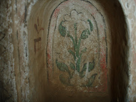 Paintings in Chandravalli Caves