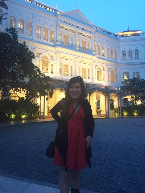 diner au Raffles Hotel Singapour