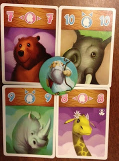 fat animals from Noah card game
