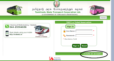 Online SETC Bus Ticket Booking Online