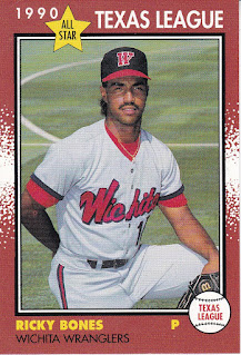 Ricky Bones 1990 Wichita Wranglers card