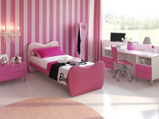 Pink Color Bedrooms Ideas For Girls-15 Picture Gallery | Modern House ...